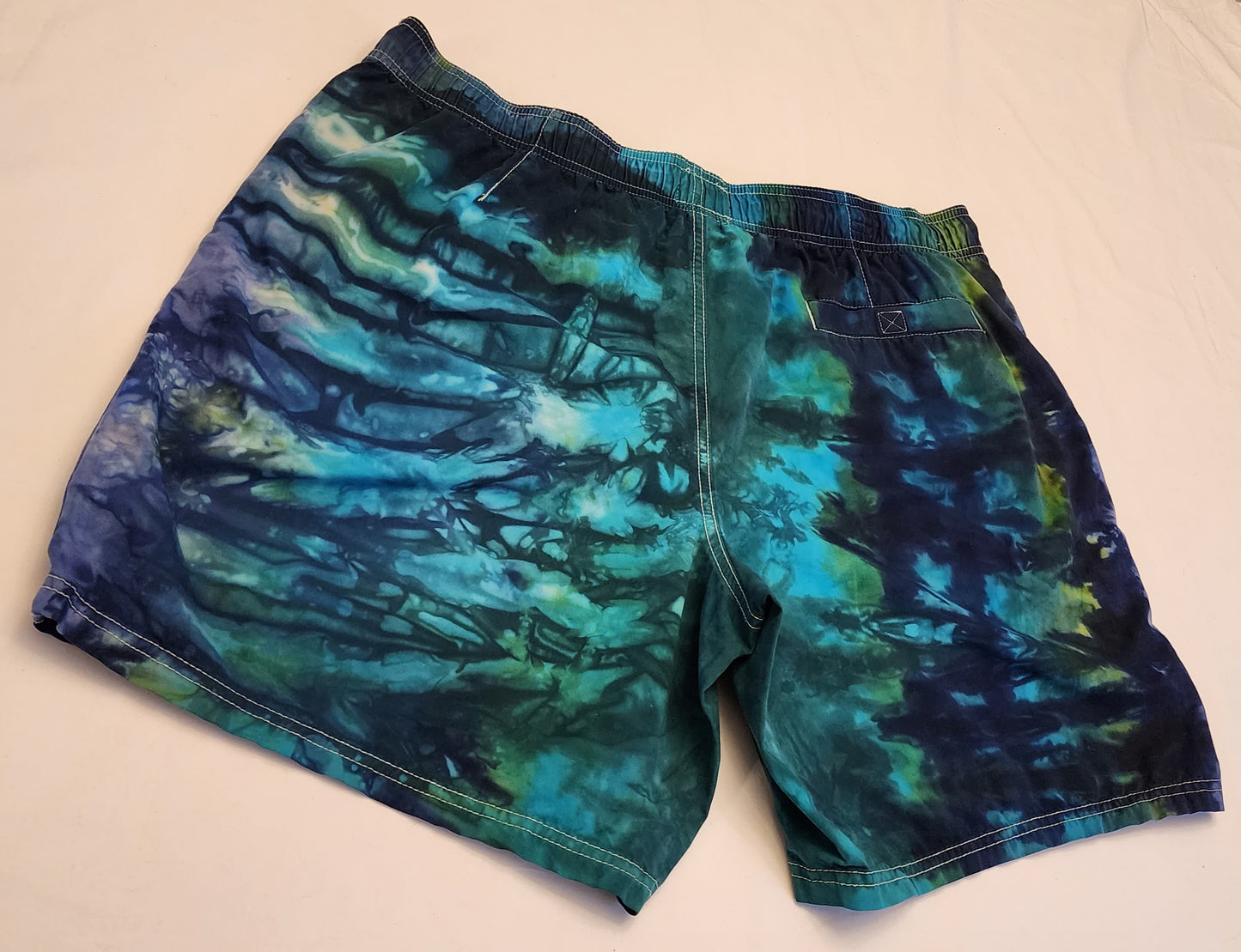 Hand Dyed, Drawstring Shorts